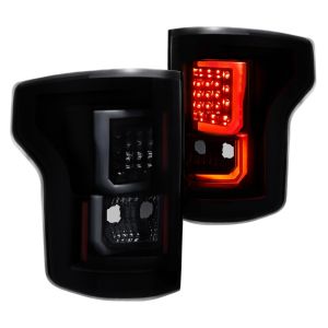 2015-2020 FORD F-150 LED TAIL LIGHTS - (BLACK / SMOKE)
