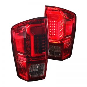 2016-2020 TOYOTA TACOMA LED TAIL LIGHT - RED/CLEAR